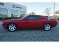 2010 Inferno Red Crystal Pearl Dodge Challenger SE  photo #2