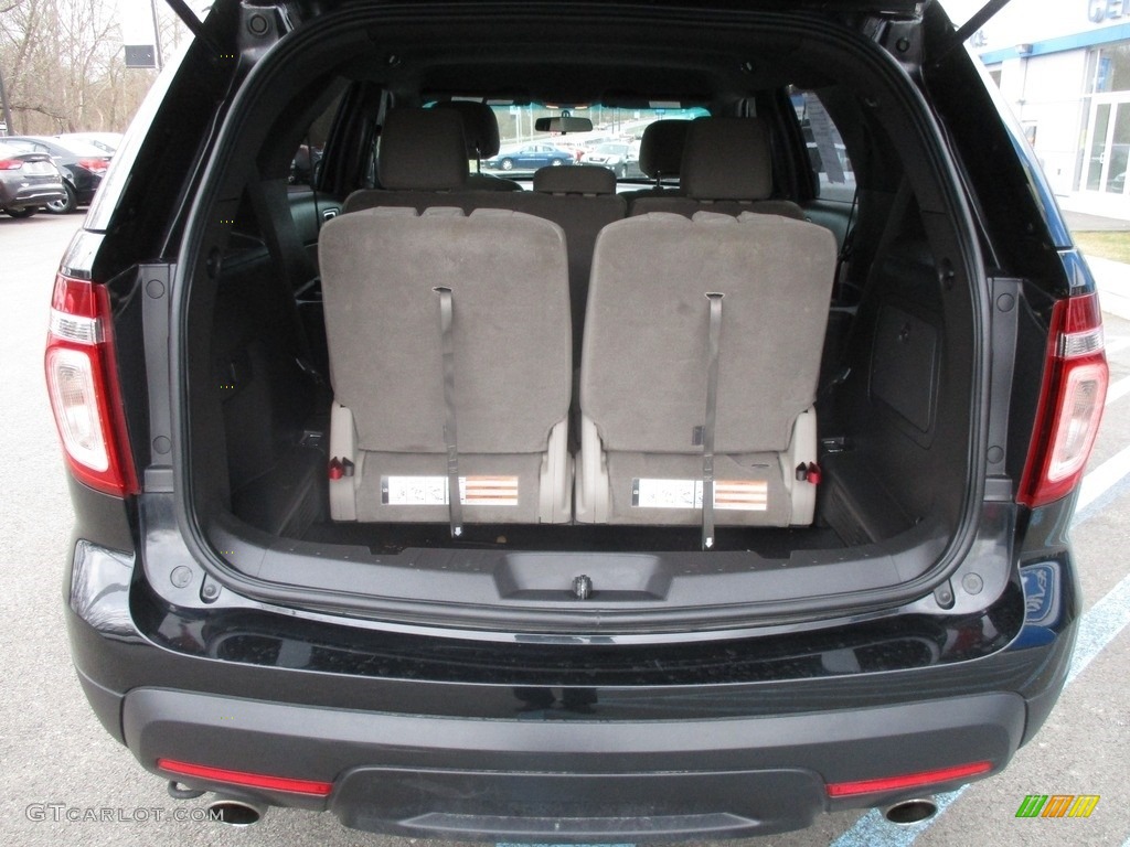 2014 Explorer 4WD - Tuxedo Black / Medium Light Stone photo #8