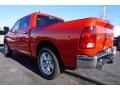 2017 Flame Red Ram 1500 Big Horn Crew Cab 4x4  photo #2