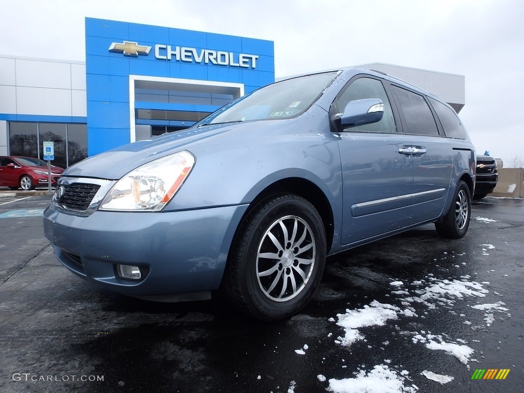 2011 Sedona EX - Glacier Blue / Gray photo #2