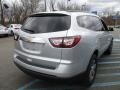2017 Silver Ice Metallic Chevrolet Traverse LT AWD  photo #6