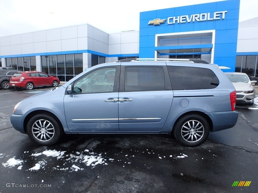 2011 Sedona EX - Glacier Blue / Gray photo #3