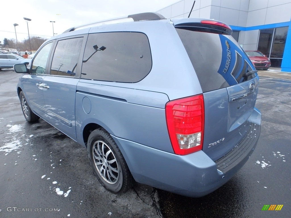 2011 Sedona EX - Glacier Blue / Gray photo #4
