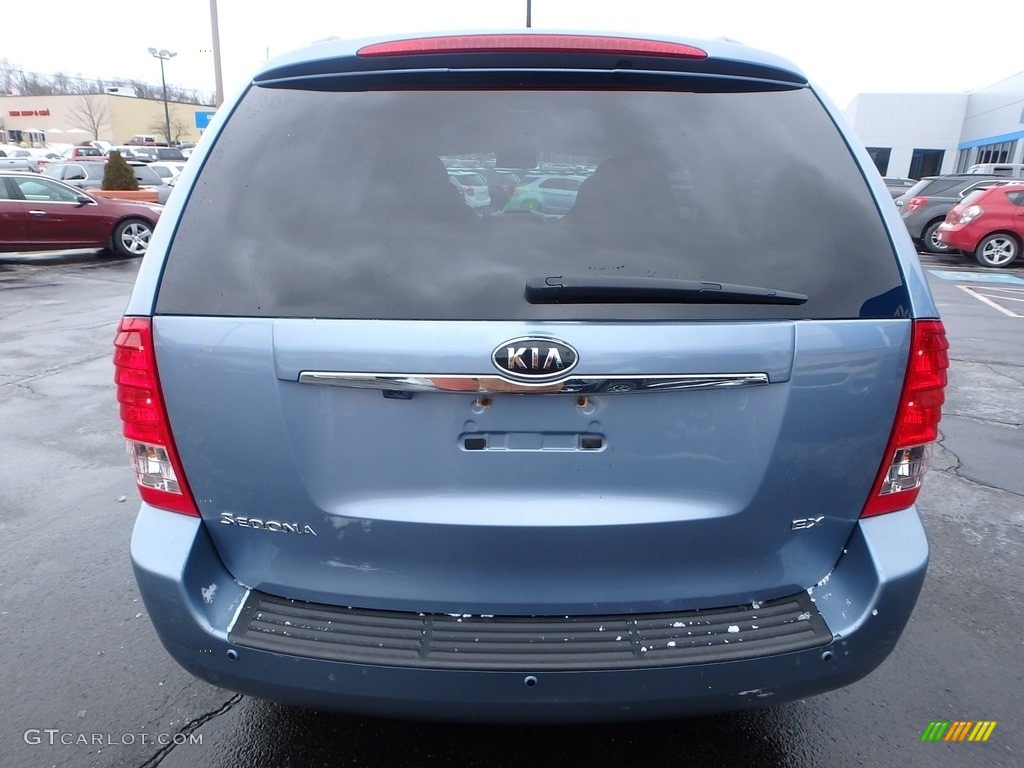 2011 Sedona EX - Glacier Blue / Gray photo #6