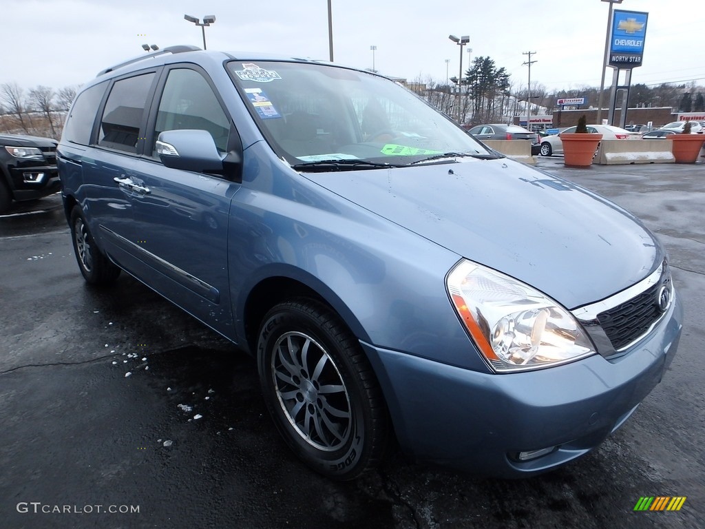 2011 Sedona EX - Glacier Blue / Gray photo #11