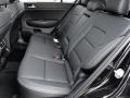 2017 Kia Sportage Black Interior Rear Seat Photo