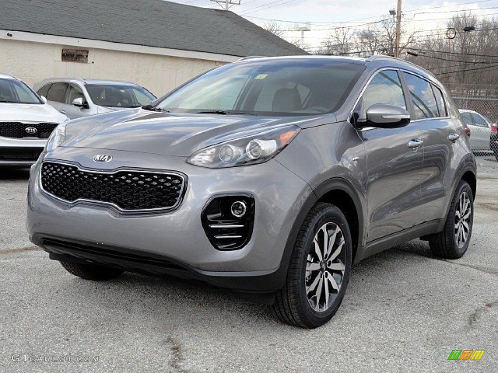Mineral Silver 2017 Kia Sportage EX AWD Exterior Photo #118757011