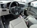  2017 Sportage EX AWD Gray Interior