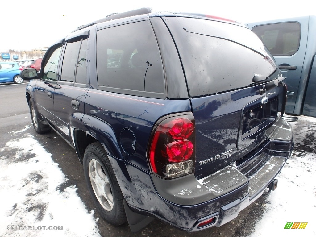 2007 TrailBlazer LS 4x4 - Imperial Blue Metallic / Light Gray photo #2