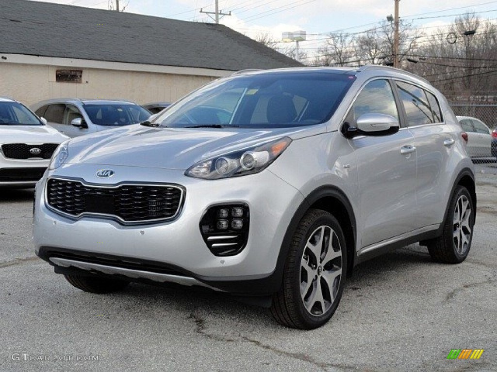 Sparkling Silver 2017 Kia Sportage SX Turbo AWD Exterior Photo #118757994