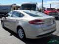 2017 White Gold Ford Fusion S  photo #3