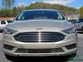 2017 White Gold Ford Fusion S  photo #4