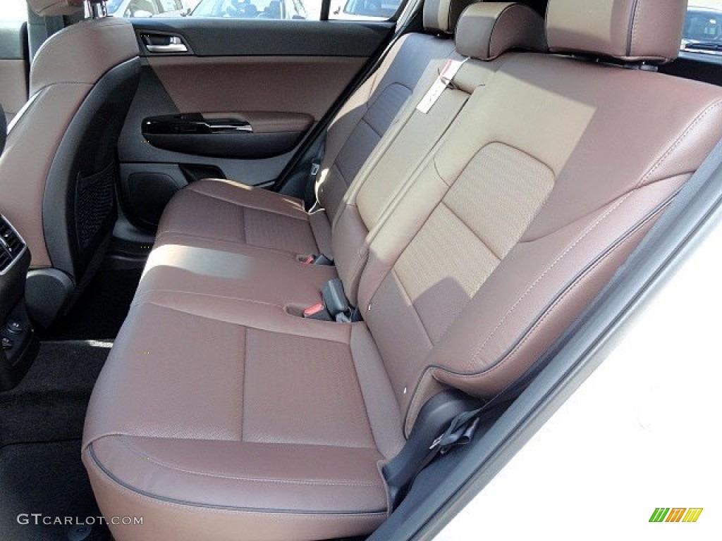 Brown Interior 2017 Kia Sportage SX Turbo AWD Photo #118758096
