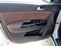 Brown 2017 Kia Sportage SX Turbo AWD Door Panel