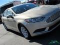 2017 White Gold Ford Fusion S  photo #35