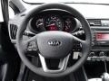 2017 Kia Rio Black Interior Steering Wheel Photo