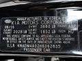  2017 Rio LX Sedan Aurora Black Color Code ABP