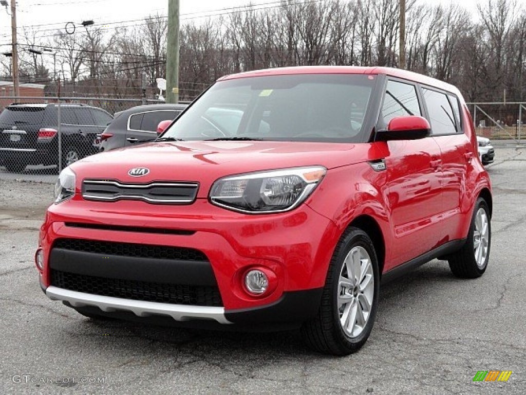 Inferno Red 2017 Kia Soul + Exterior Photo #118761554