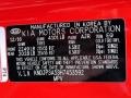 AJR: Inferno Red 2017 Kia Soul + Color Code