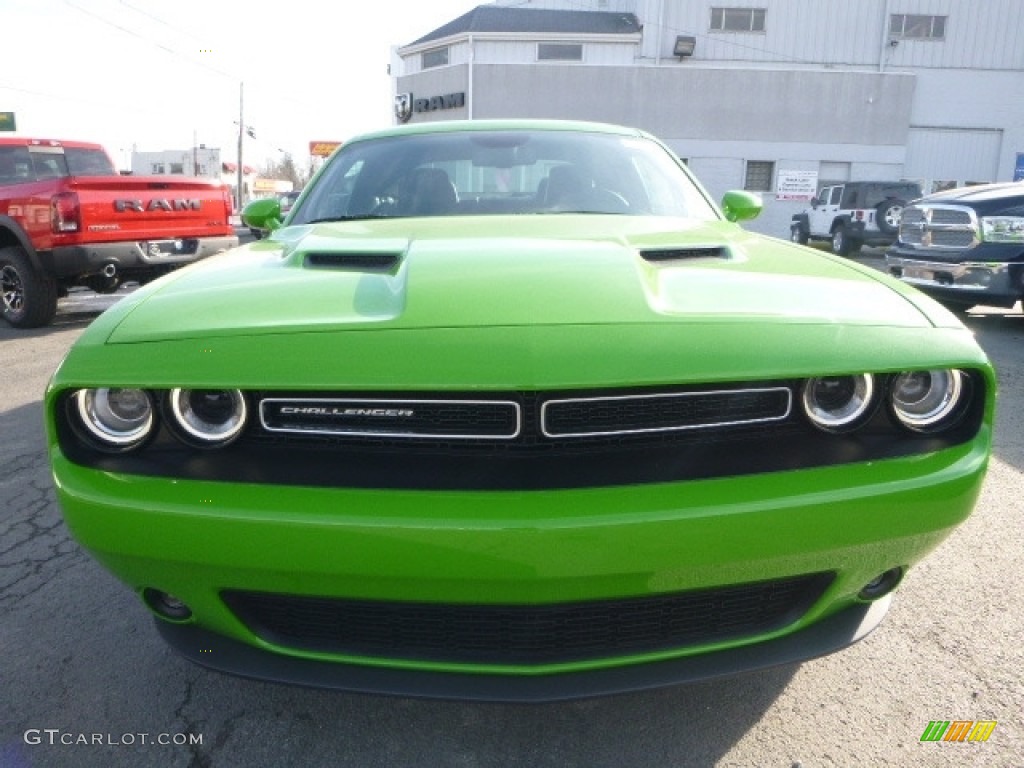 2017 Challenger GT AWD - Green Go / Black photo #13