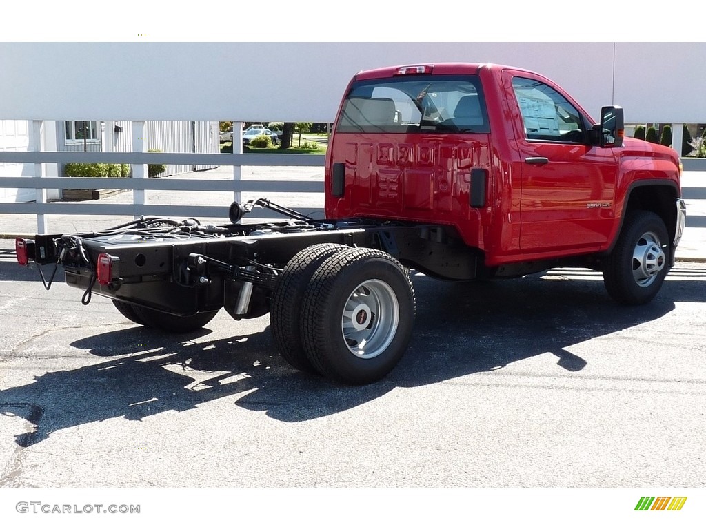 Cardinal Red 2017 GMC Sierra 3500HD Regular Cab Chassis 4x4 Exterior Photo #118763905