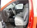 2017 GMC Sierra 3500HD Dark Ash/Jet Black Interior Front Seat Photo
