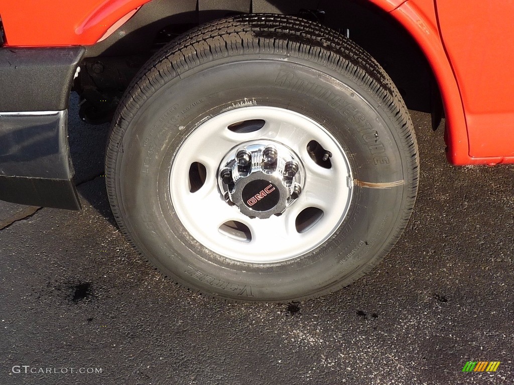 2017 Savana Van 2500 Cargo - Cardinal Red / Medium Pewter photo #5