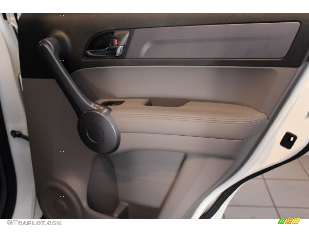 2008 CR-V EX-L - Taffeta White / Gray photo #29