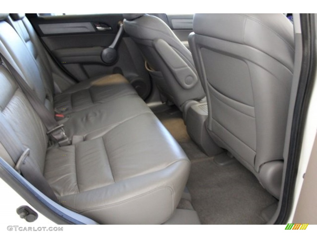 2008 CR-V EX-L - Taffeta White / Gray photo #30