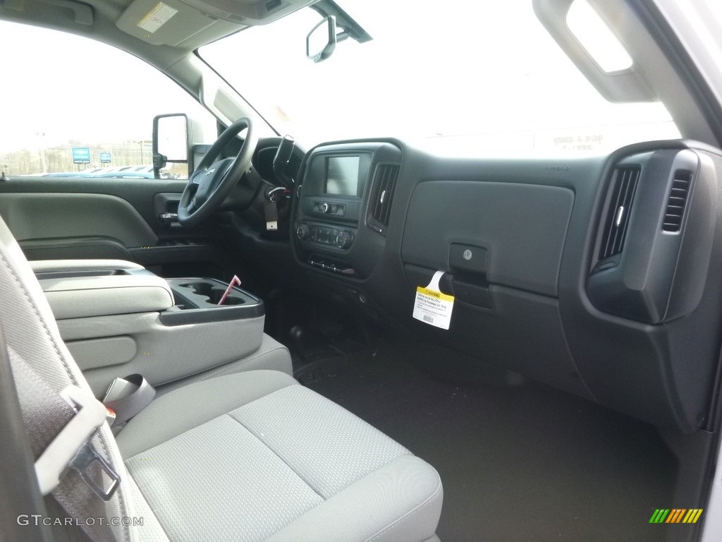 2017 Silverado 2500HD Work Truck Double Cab 4x4 - Summit White / Dark Ash/Jet Black photo #5