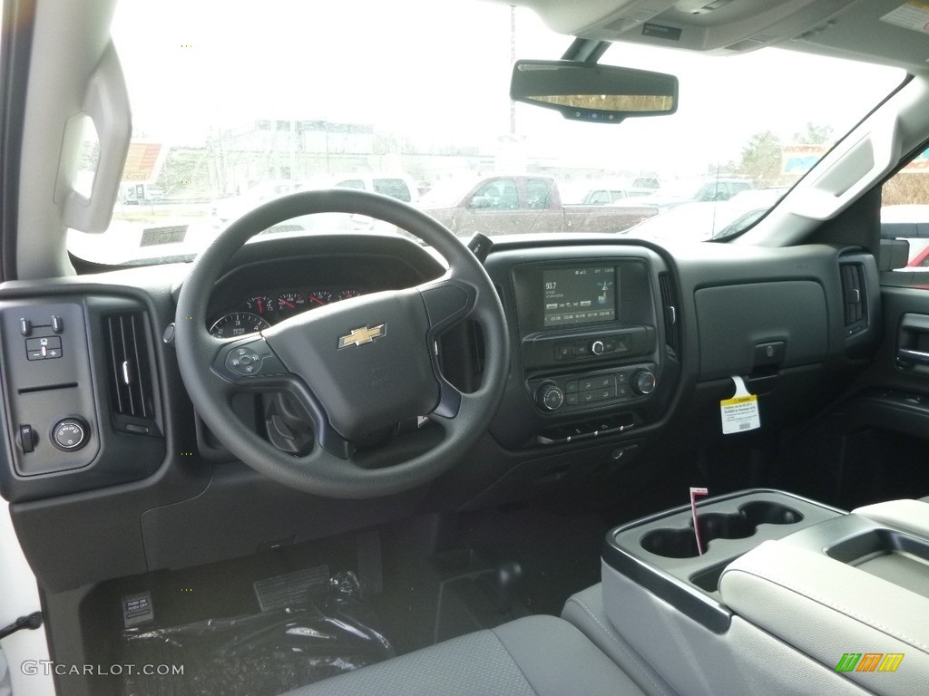 2017 Chevrolet Silverado 2500HD Work Truck Double Cab 4x4 Interior Color Photos