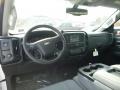 Dark Ash/Jet Black 2017 Chevrolet Silverado 2500HD Work Truck Double Cab 4x4 Interior Color