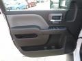 Dark Ash/Jet Black 2017 Chevrolet Silverado 2500HD Work Truck Double Cab 4x4 Door Panel