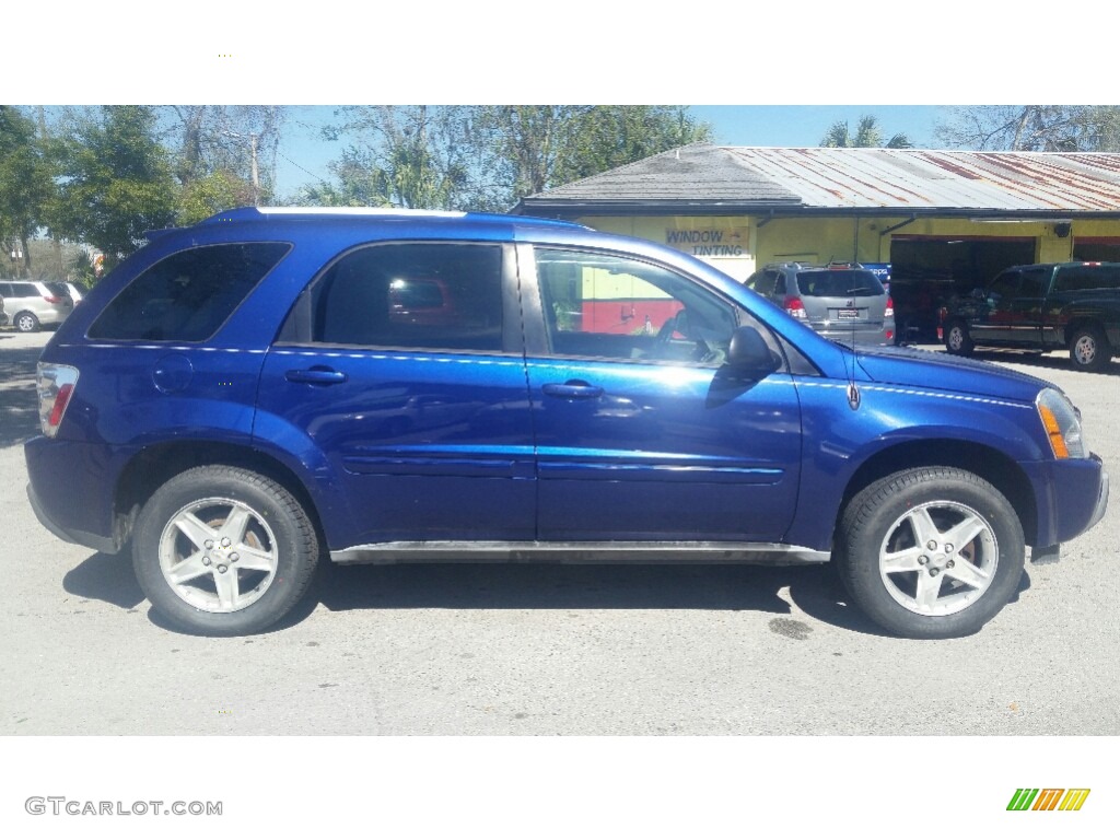 2005 Equinox LT - Laser Blue Metallic / Light Gray photo #2