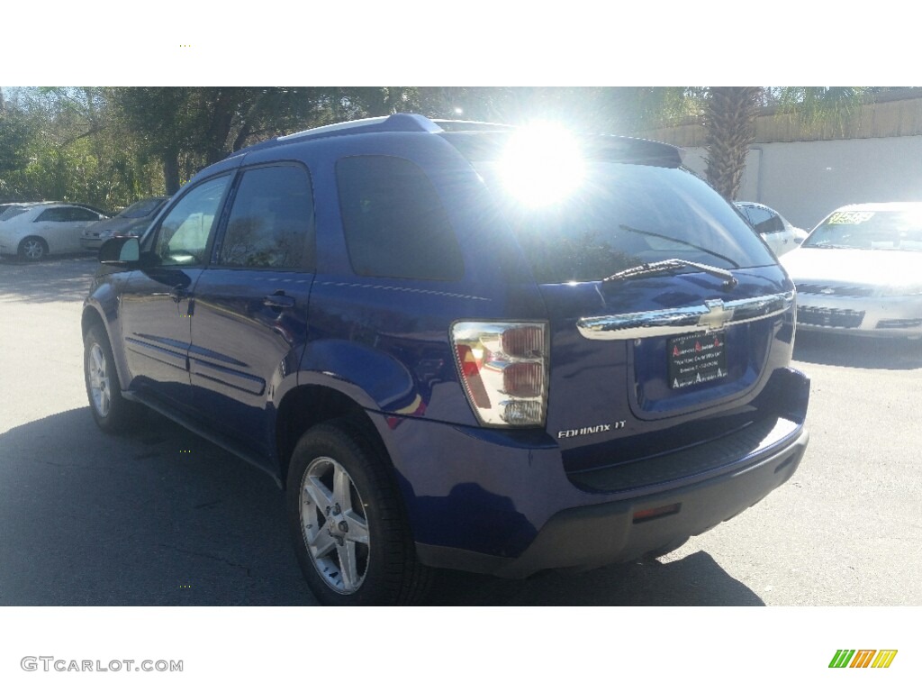 2005 Equinox LT - Laser Blue Metallic / Light Gray photo #5