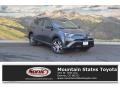 2017 Magnetic Gray Metallic Toyota RAV4 LE AWD  photo #1