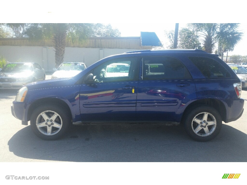 2005 Equinox LT - Laser Blue Metallic / Light Gray photo #6