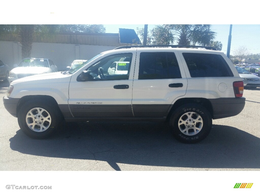 2003 Grand Cherokee Laredo - Stone White / Dark Slate Gray photo #6