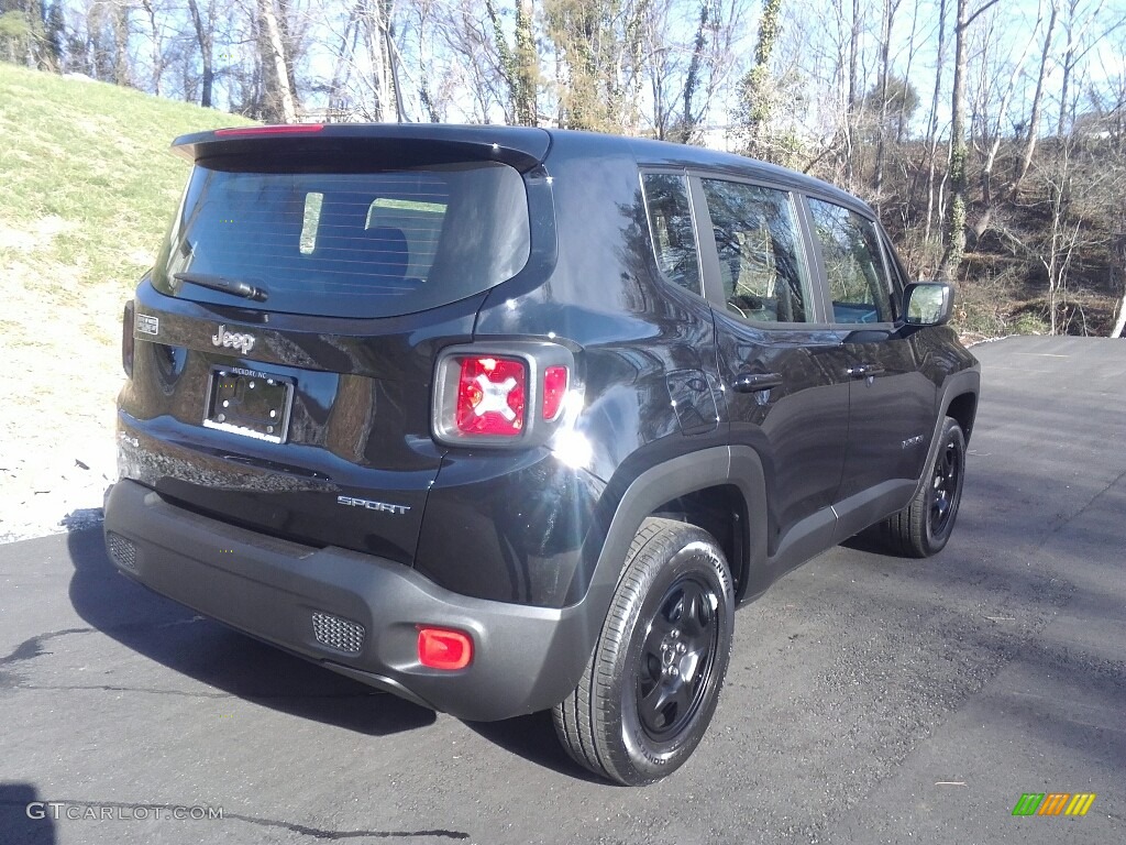 2017 Renegade Sport 4x4 - Black / Black/Sandstorm photo #6