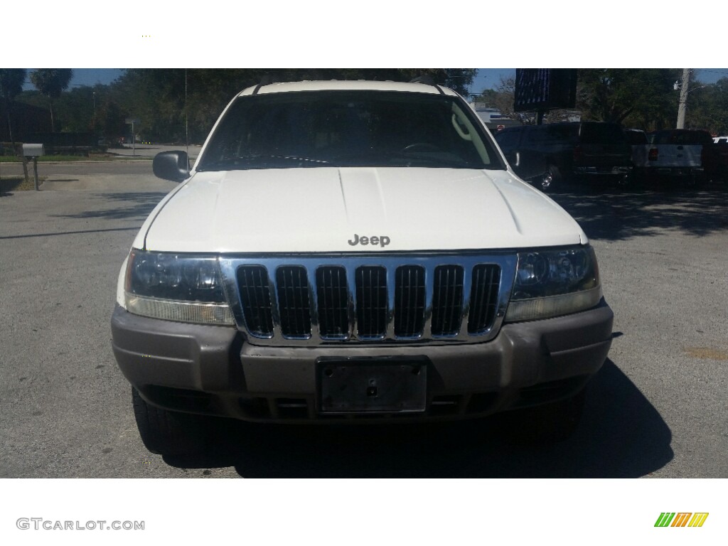 2003 Grand Cherokee Laredo - Stone White / Dark Slate Gray photo #8