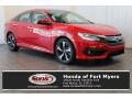 Rallye Red 2017 Honda Civic Touring Sedan