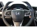 Black 2017 Honda Civic Touring Sedan Steering Wheel