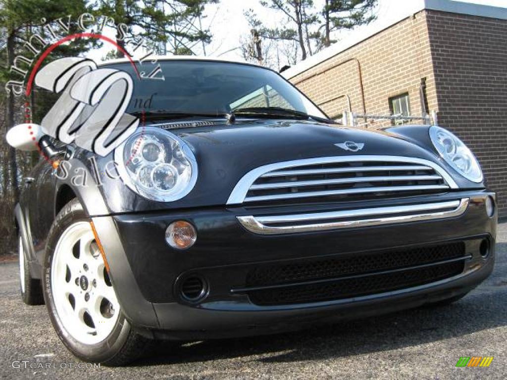 2006 Cooper Hardtop - Astro Black Metallic / Black/Panther Black photo #1