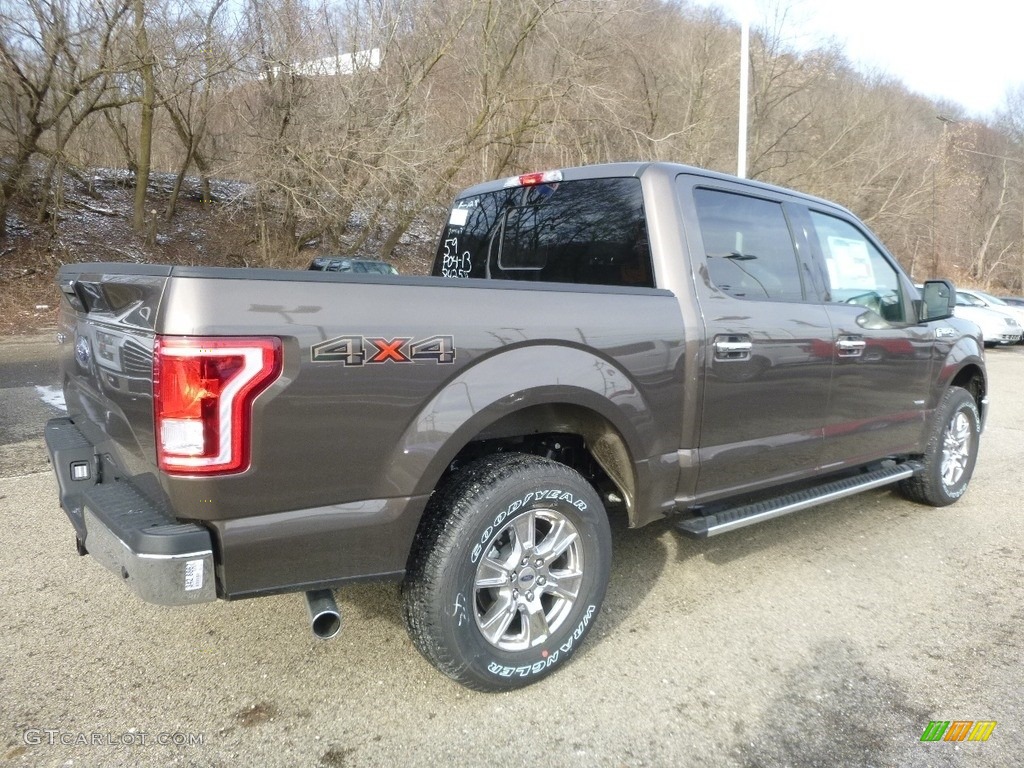 2017 F150 XLT SuperCrew 4x4 - Caribou / Earth Gray photo #2