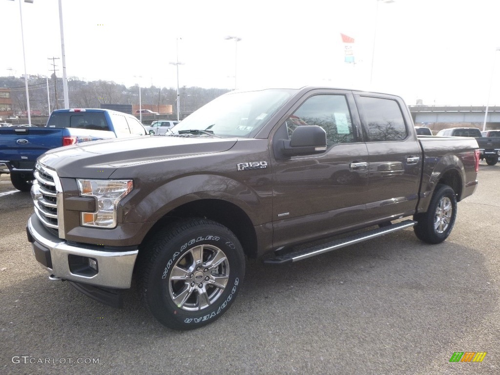 2017 F150 XLT SuperCrew 4x4 - Caribou / Earth Gray photo #6