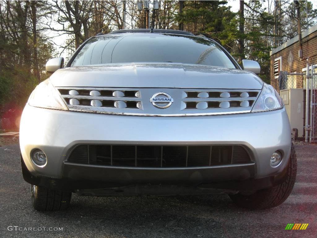 2005 Murano SL - Sheer Silver Metallic / Cafe Latte photo #3