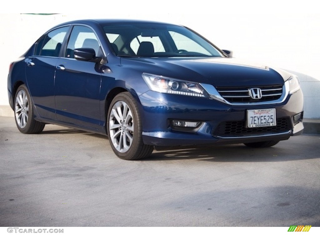 Obsidian Blue Pearl Honda Accord