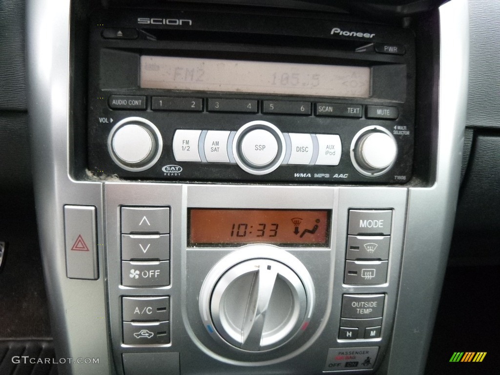 2008 tC  - Black Sand Pearl / Dark Charcoal Gray photo #25