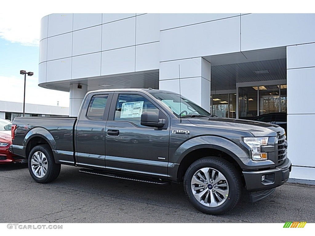 Magnetic 2017 Ford F150 XL SuperCab Exterior Photo #118777213