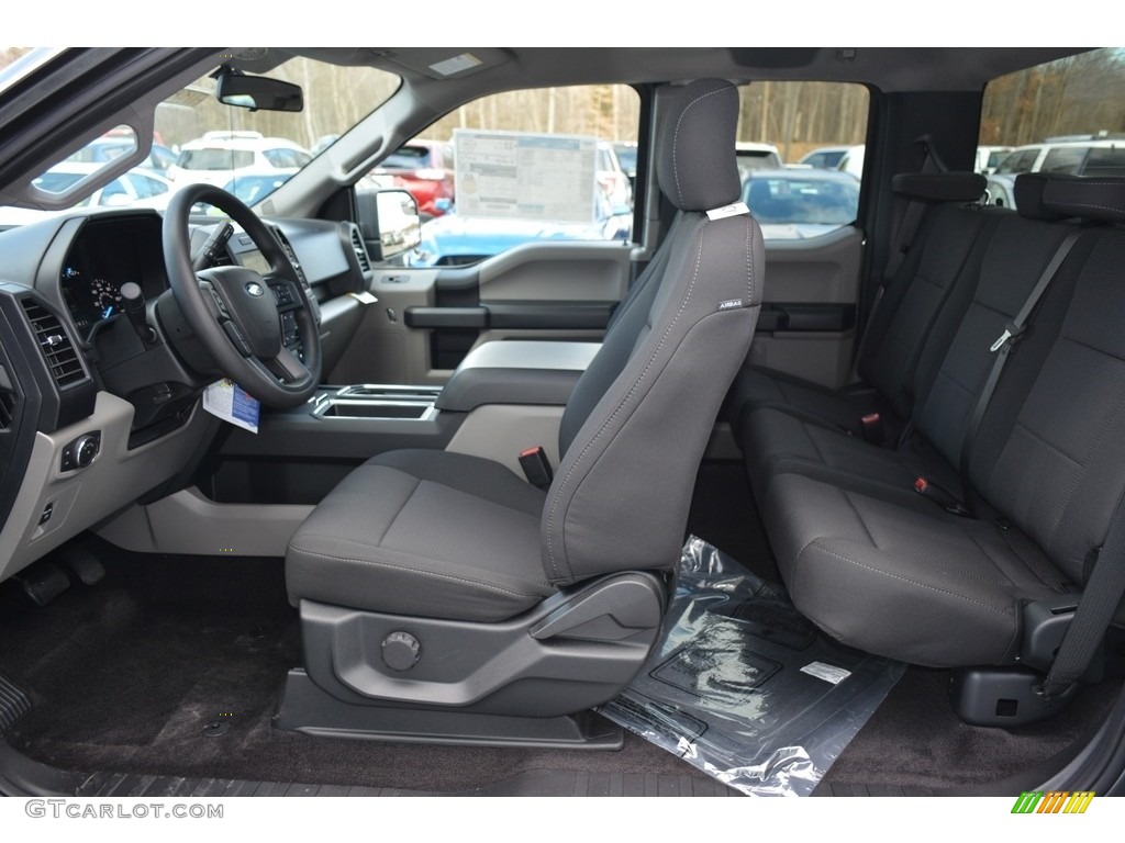 Black Interior 2017 Ford F150 XL SuperCab Photo #118777432